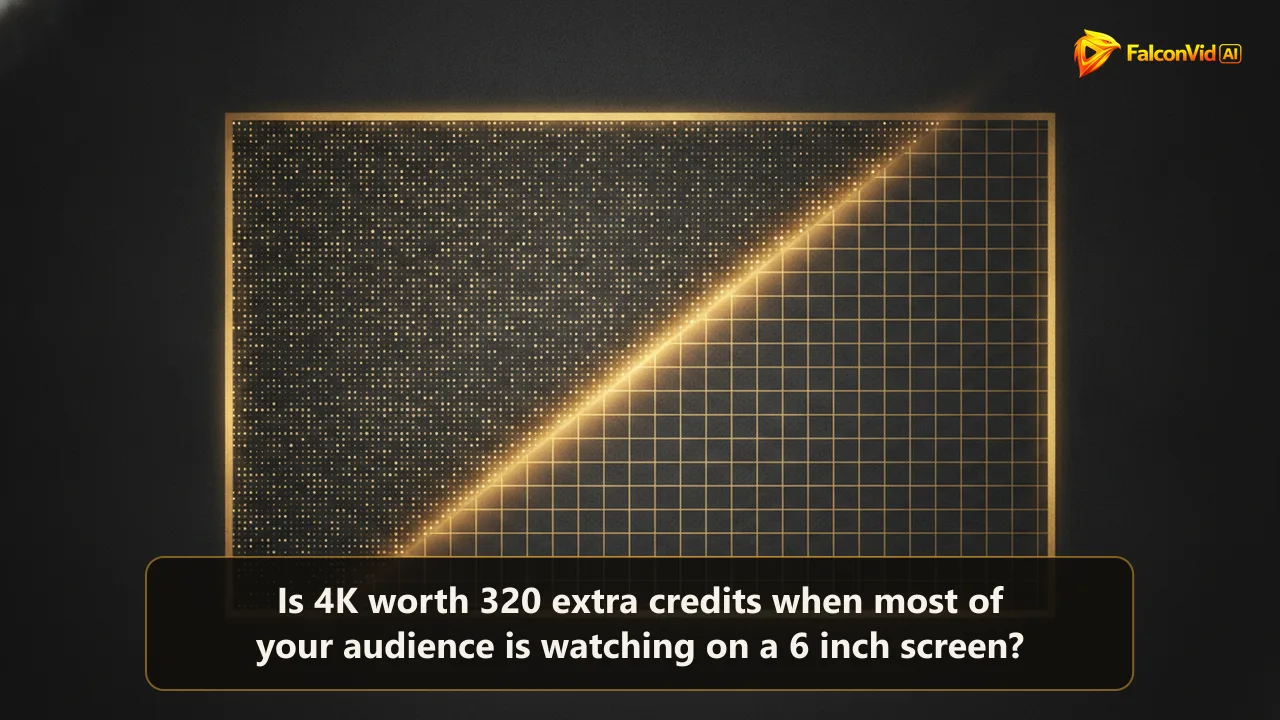 A rectangular frame split diagonally, one half a fine dense grid of golden squares and the other a coarse grid.