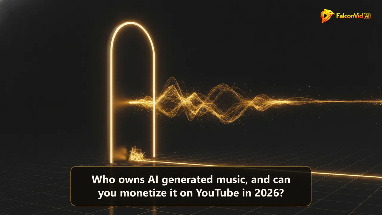 A golden sound wave passing through a lit gate on a dark grid, with one small fragment stopped at the gate.