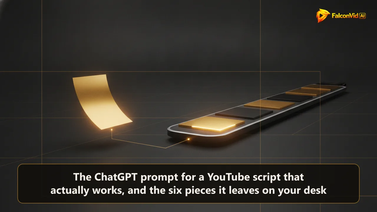 A single glowing golden sheet of paper facing a production line of six golden slabs where only the first one is lit.