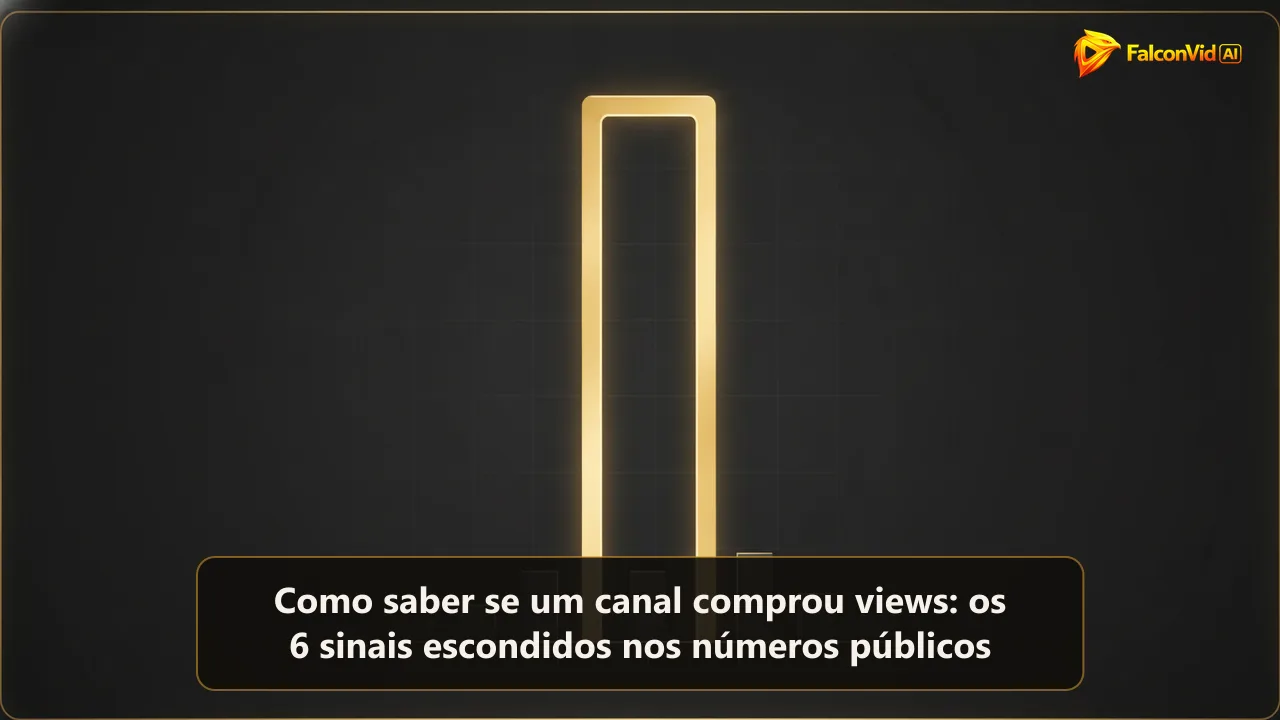 Uma barra dourada gigante e vazada erguendo se sobre uma fileira de barrinhas minúsculas numa grade escura.