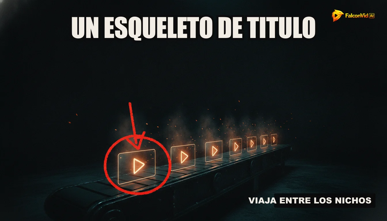 Cinta industrial estampando miniaturas de vídeo idénticas, una marcada en rojo