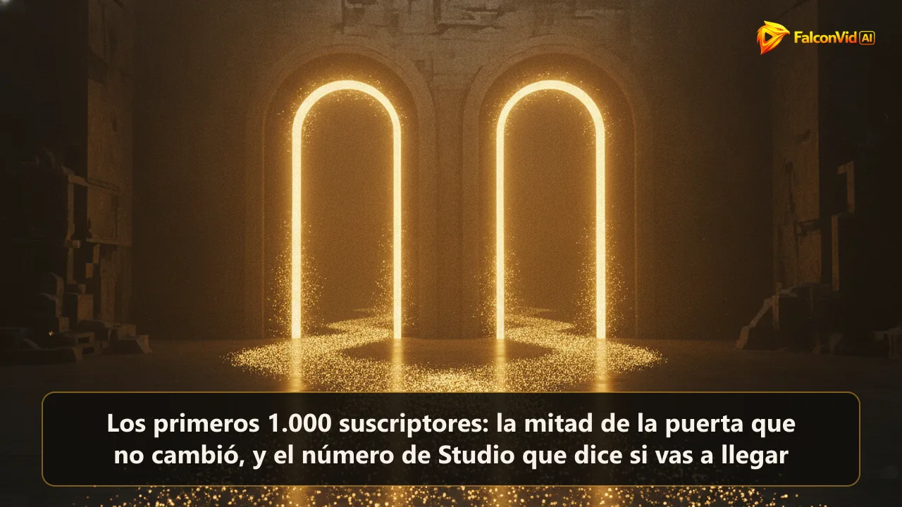 Dos puertas de luz alimentadas por un único río de partículas que se divide en dos brazos.