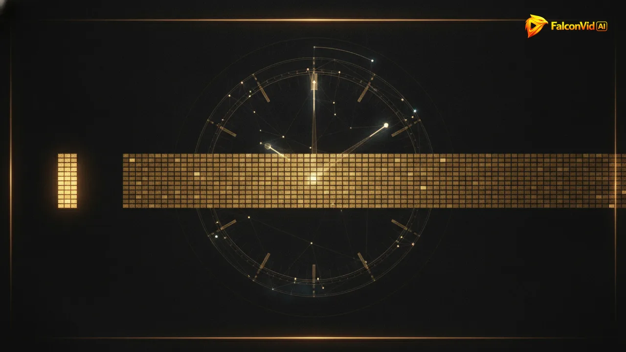 A long bar of many small golden segments with one tiny isolated segment at the left, representing the time cost of moderating each comment.
