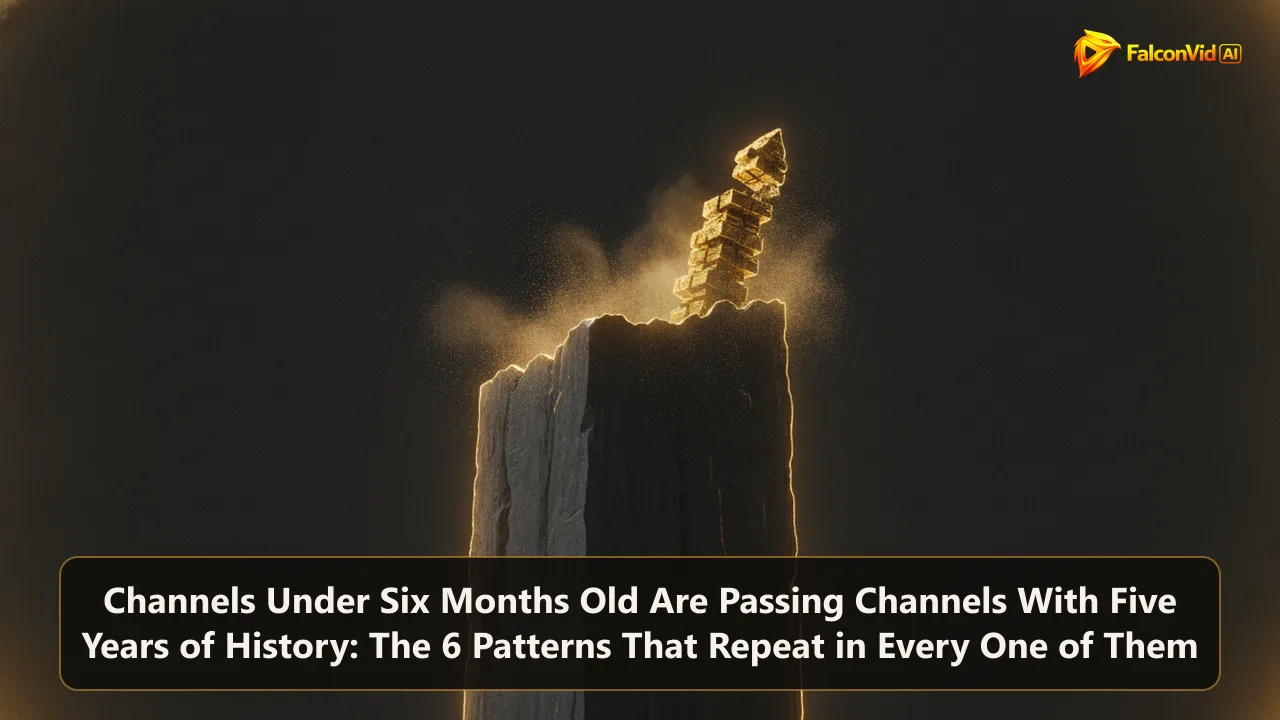 A compact stack of glowing golden blocks rising past the top edge of a tall, weathered dark monolith.