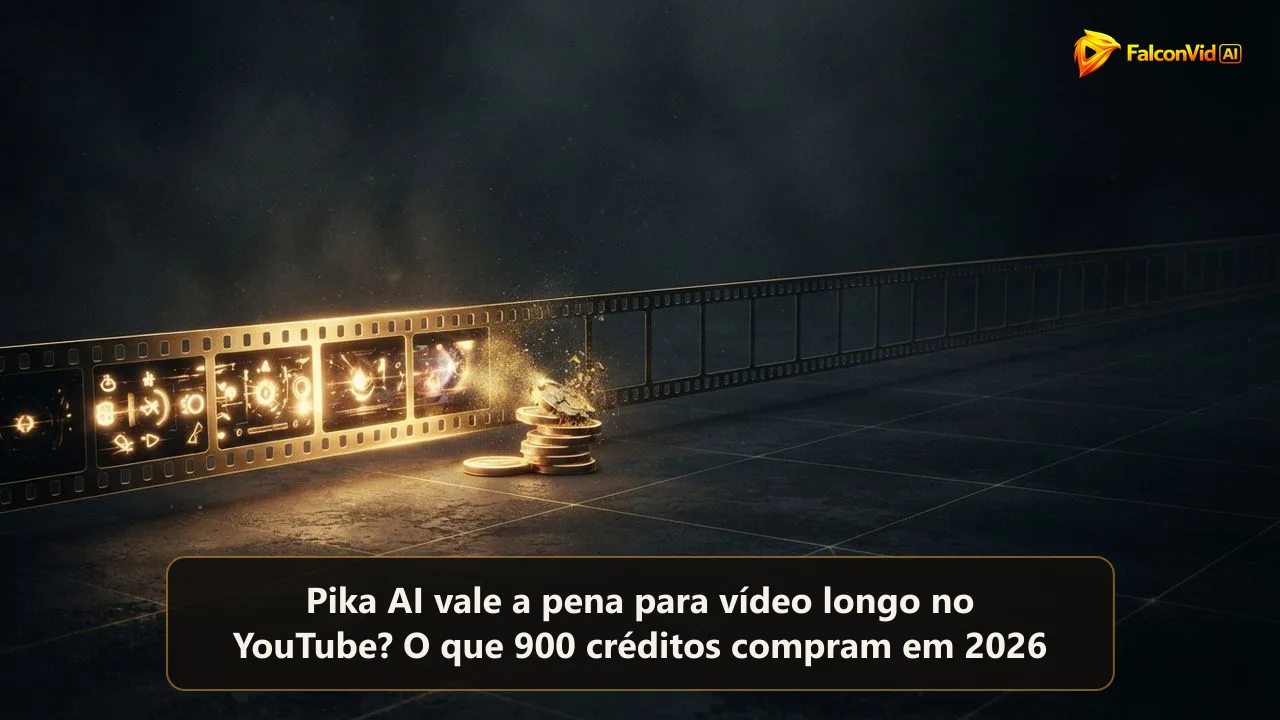 Uma longa fita de filme dourada em que só o primeiro trecho curto de quadros brilha e o resto some em contornos vazios, os créditos acabando muito antes do vídeo terminar