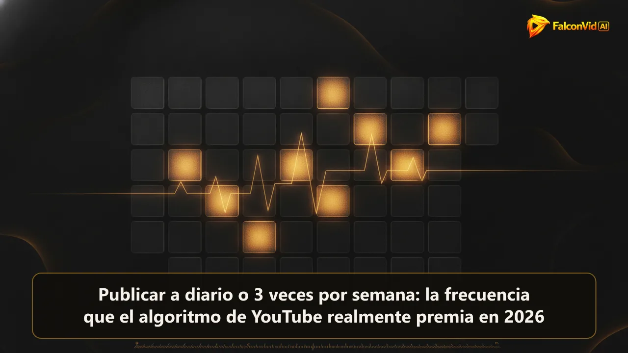 Una cuadrícula de calendario sobre fondo oscuro con algunos cuadros brillando en dorado y otros vacíos, con una línea dorada pasando por los llenos.