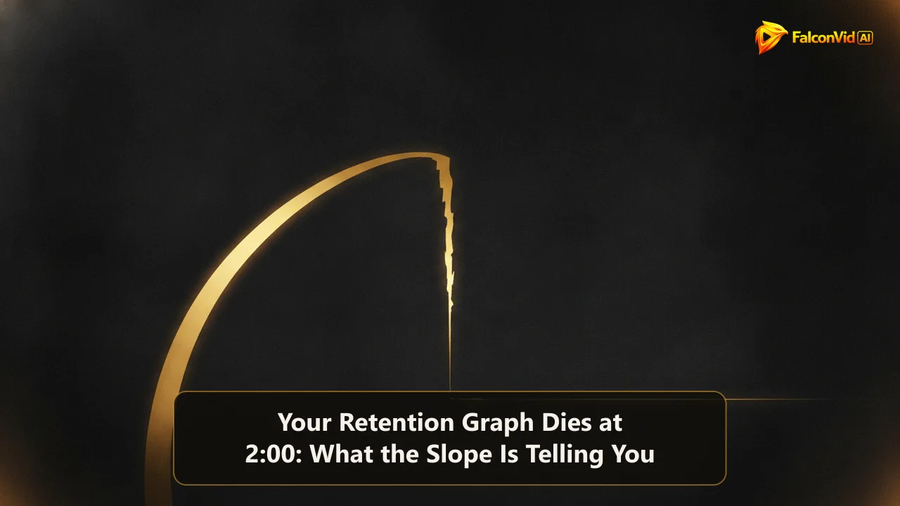 A golden curve holding steady across a dark void and then breaking into a sheer vertical drop off an unseen ledge.