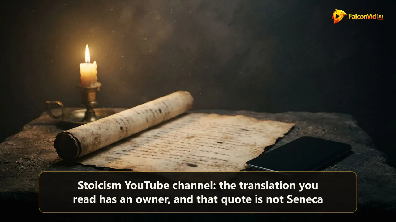 Ancient parchment scroll open on a stone table next to a modern smartphone, lit by candlelight