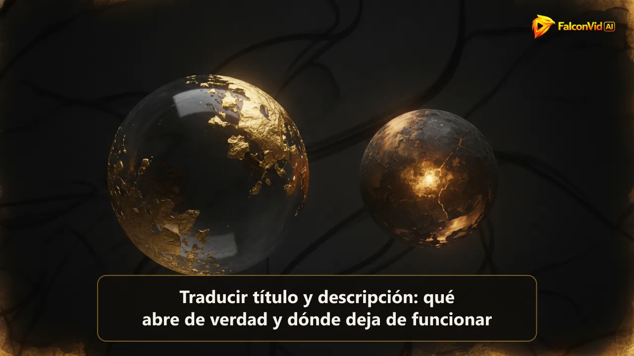 Dos esferas en la oscuridad: una cubierta por un barniz dorado fino sobre un núcleo apagado, la otra brillando desde adentro hacia afuera.