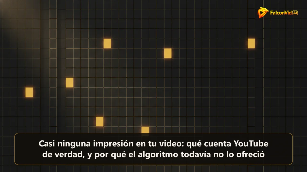 Una pared de miniaturas oscuras donde solo cinco o seis brillan en dorado bajo un haz estrecho de luz.